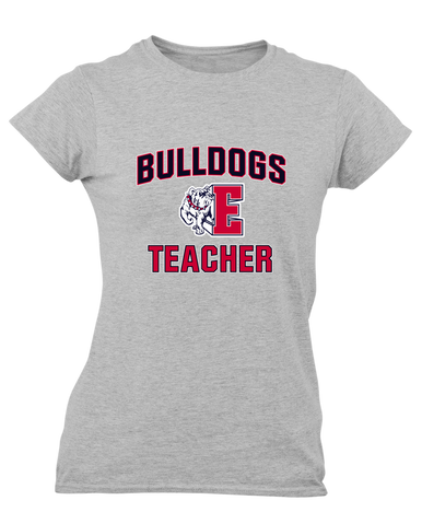 Ellensburg Bulldogs Teacher Women's SS T-Shirt
