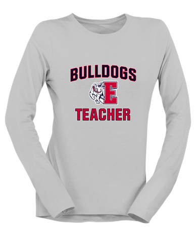 Ellensburg Bulldogs Teacher Women's LS T-Shirt