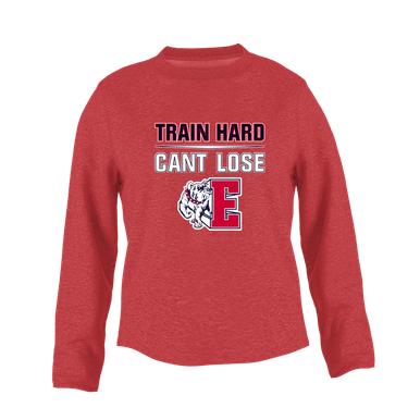 Ellensburg Bulldogs Train Hard, Can't Lose Women's Sweatshirt