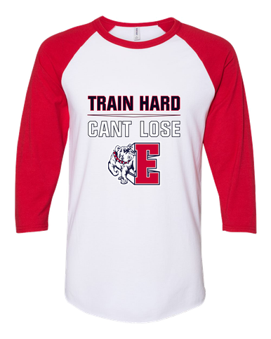 Ellensburg Bulldogs Train Hard, Can't Lose Women's Baseball T-Shirt