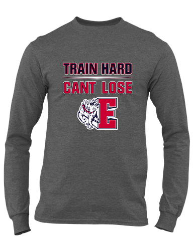 Ellensburg Bulldogs Train Hard, Can't Lose Men's Premium LS T-Shirt