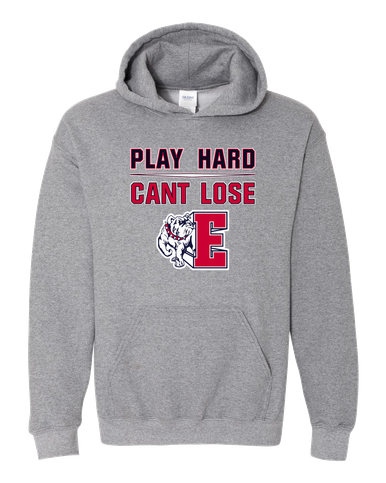 Ellensburg Bulldogs Play Hard, Can't Lose Men's Hoodie