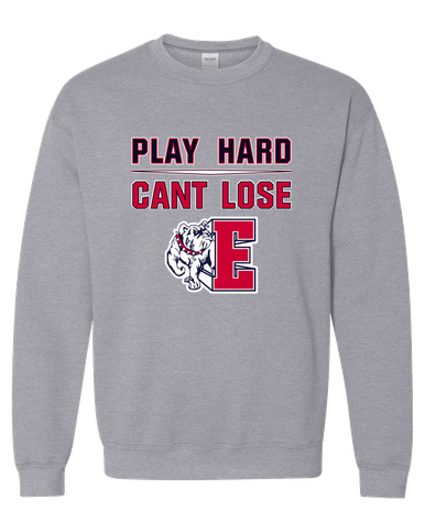 Ellensburg Bulldogs Play Hard, Can't Lose Men's Sweatshirt