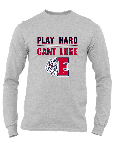 Ellensburg Bulldogs Play Hard, Can't Lose Men's Premium LS T-Shirt