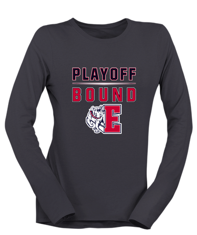 Ellensburg Bulldogs Playoff Bound Women's LS T-Shirt