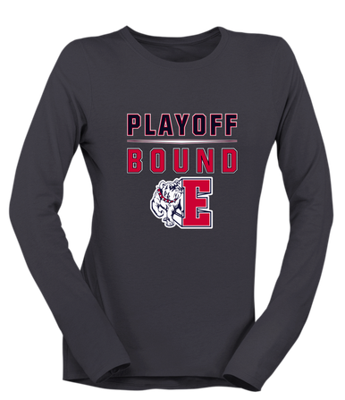 Ellensburg Bulldogs Playoff Bound Women's Premium LS T-Shirt