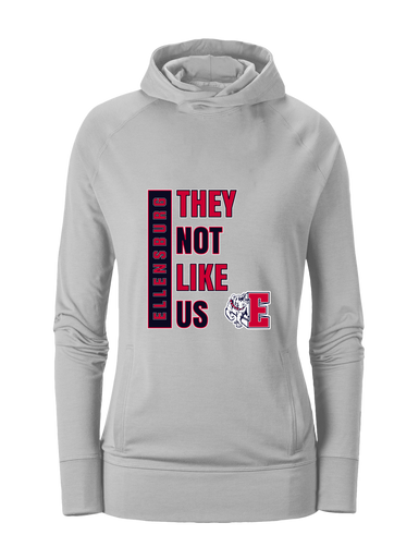 Ellensburg Bulldogs They Not Like Us #1 Women's Hoodie