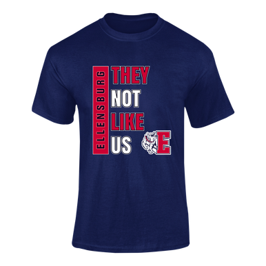 Ellensburg Bulldogs They Not Like Us #1 Men's Premium SS T-Shirt