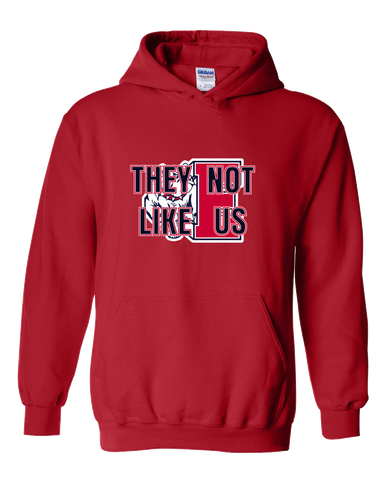 Ellensburg Bulldogs They Not Like Us #2 Men's Hoodie