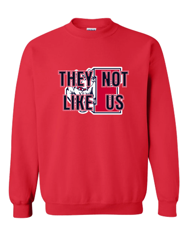 Ellensburg Bulldogs They Not Like Us #2 Men's Sweatshirt