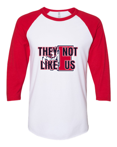 Ellensburg Bulldogs They Not Like Us #2 Men's Baseball T-Shirt