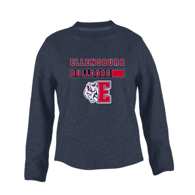 Ellensburg Bulldogs Mascot #7 Women's Sweatshirt