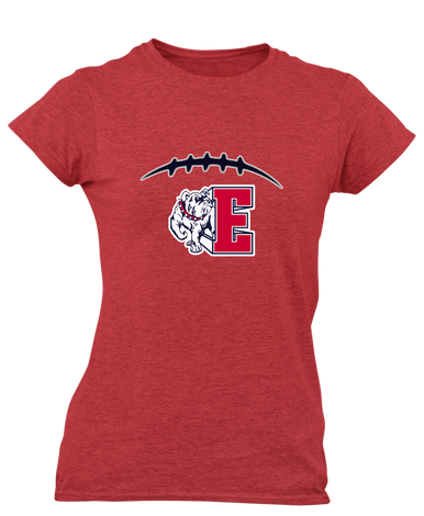 Ellensburg Bulldogs Football #2 Women's Premium SS T-Shirt