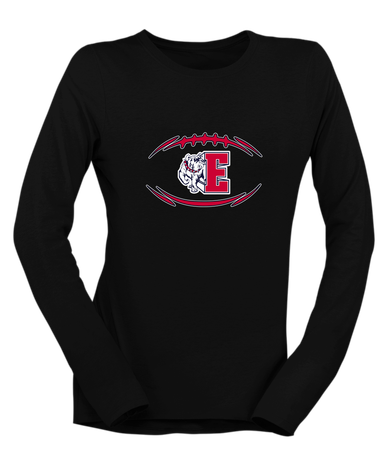 Ellensburg Bulldogs Football #3 Women's Premium LS T-Shirt