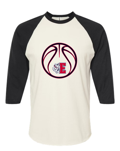 Ellensburg Bulldogs Basketball #2 Men's Baseball T-Shirt