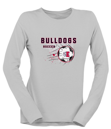 Ellensburg Bulldogs Soccer #2 Women's LS T-Shirt