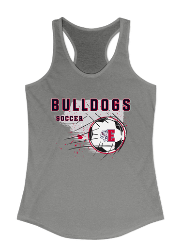 Ellensburg Bulldogs Soccer #2 Women's Tank Top