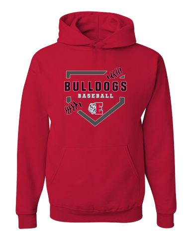 Ellensburg Bulldogs Baseball #2 Men's Premium Hoodie