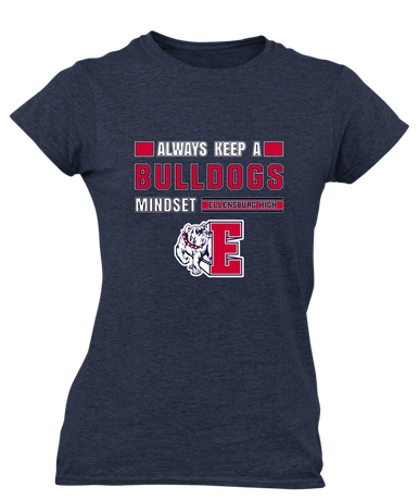 Ellensburg Bulldogs Mindset Women's SS T-Shirt