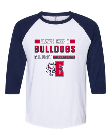 Ellensburg Bulldogs Mindset Women's Baseball T-Shirt