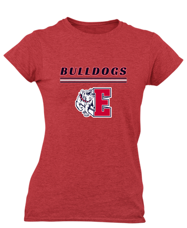 Ellensburg Bulldogs Mascot #8 Women's Premium SS T-Shirt