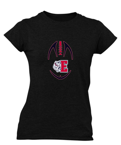 Ellensburg Bulldogs Football #4 Women's Premium SS T-Shirt
