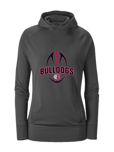 Ellensburg Bulldogs Football #5 Women's Hoodie