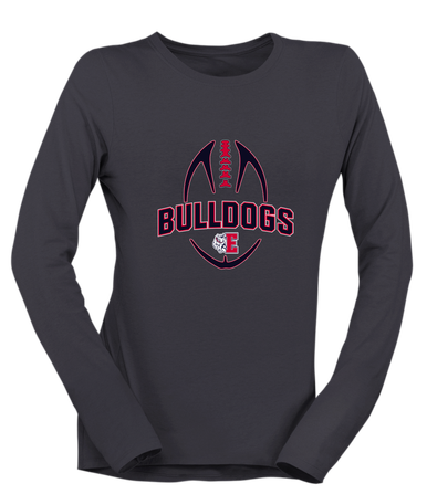 Ellensburg Bulldogs Football #5 Women's Premium LS T-Shirt
