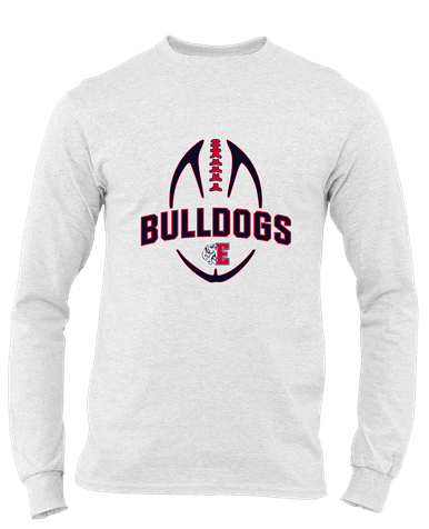 Ellensburg Bulldogs Football #5 Men's LS T-Shirt