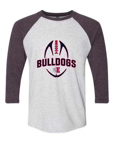 Ellensburg Bulldogs Football #5 Women's Baseball T-Shirt