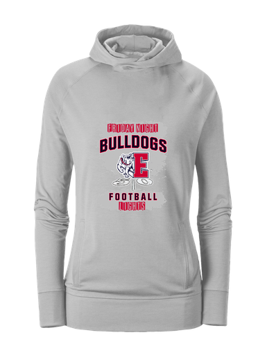 Ellensburg Bulldogs Football #6 Women's Hoodie