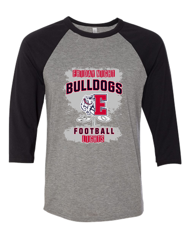 Ellensburg Bulldogs Football #6 Women's Baseball T-Shirt