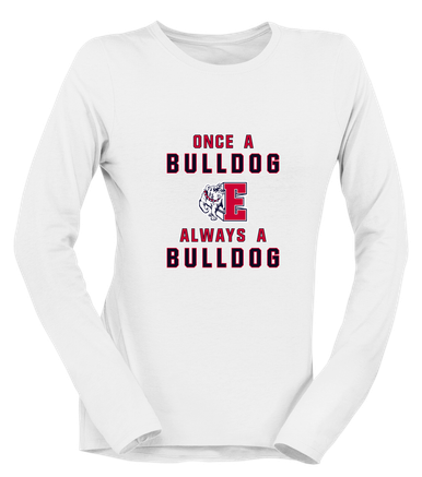 Ellensburg Bulldogs Once A Women's LS T-Shirt