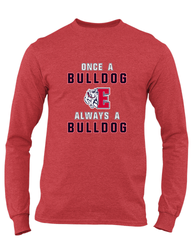 Ellensburg Bulldogs Once A Men's Premium LS T-Shirt