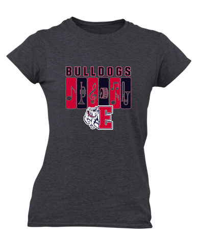 Ellensburg Bulldogs Band # 2 Women's Premium SS T-Shirt