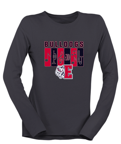 Ellensburg Bulldogs Band # 2 Women's LS T-Shirt