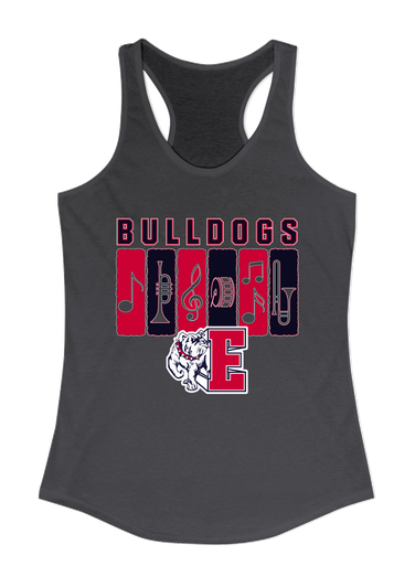 Ellensburg Bulldogs Band # 2 Women's Tank Top