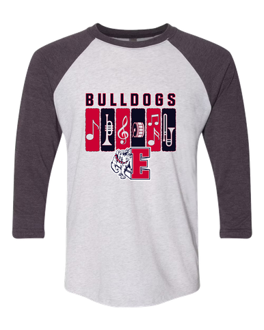 Ellensburg Bulldogs Band # 2 Women's Baseball T-Shirt