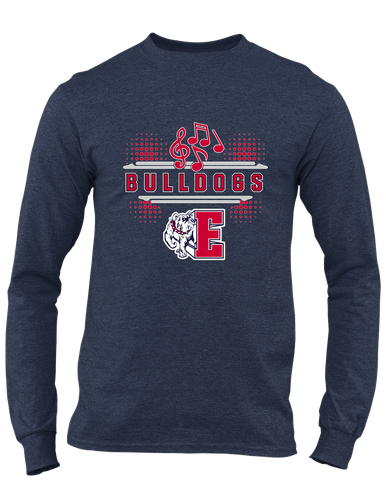 Ellensburg Bulldogs Band # 3 Men's LS T-Shirt