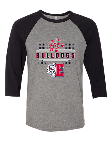 Ellensburg Bulldogs Band # 3 Women's Baseball T-Shirt