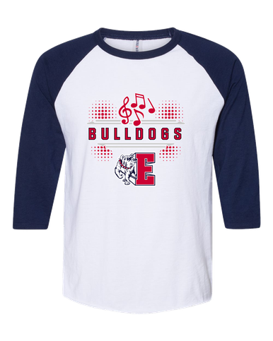 Ellensburg Bulldogs Band # 3 Men's Baseball T-Shirt