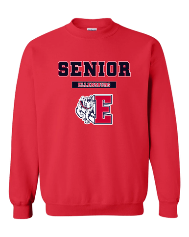 Ellensburg Bulldogs Senior #2 Men's Sweatshirt