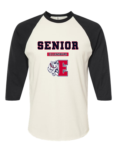 Ellensburg Bulldogs Senior #2 Women's Baseball T-Shirt