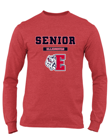 Ellensburg Bulldogs Senior #2 Men's Premium LS T-Shirt