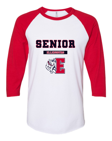 Ellensburg Bulldogs Senior #2 Men's Baseball T-Shirt