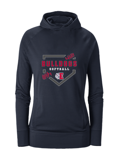 Ellensburg Bulldogs Softball #2 Women's Hoodie