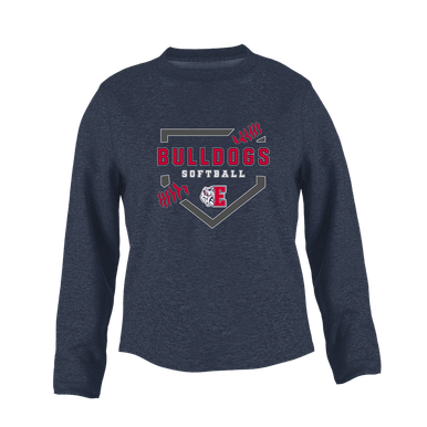 Ellensburg Bulldogs Softball #2 Women's Sweatshirt