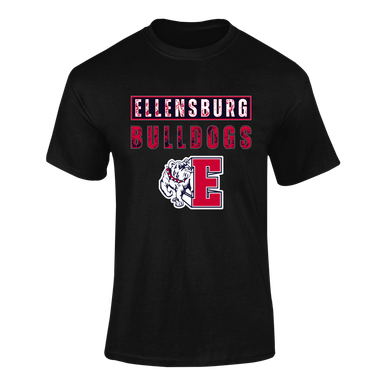 Ellensburg Bulldogs Mascot #9 Men's SS T-Shirt