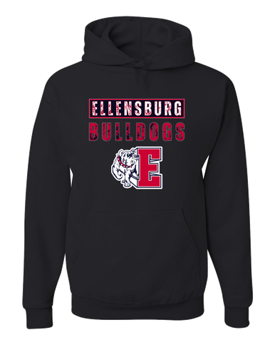 Ellensburg Bulldogs Mascot #9 Men's Premium Hoodie
