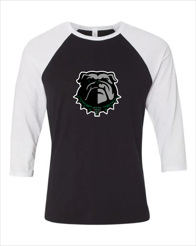 Trimble Bulldogs Mascot #1 Women's Baseball T-Shirt